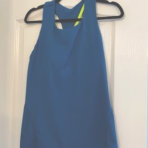 Fabletics Athletic Razorback Top, teal